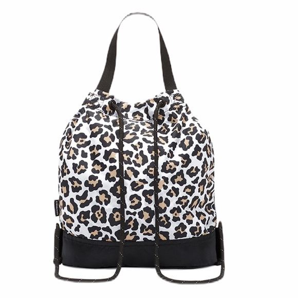 Converse Novelty Bucket Bag Leopard 🐆 Black Tan - Picture 9 of 12